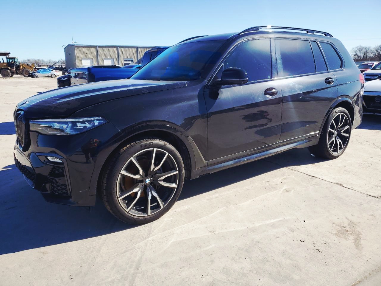 BMW X7 2022 BLACK/BROWN vin: 5UXCW2C04N9M75073